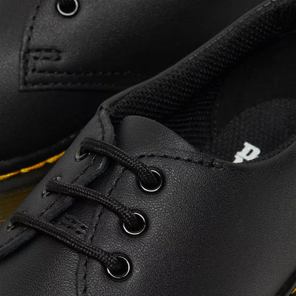 Dr. Martens Unisex Junior 1461 Softy T Leather Shoes Black - Softy T