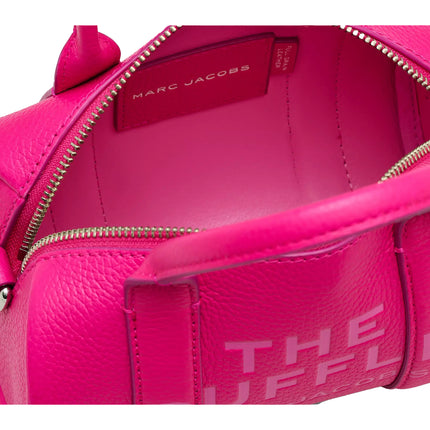 Marc Jacobs Women's The Leather Mini Duffle Bag Hot Pink
