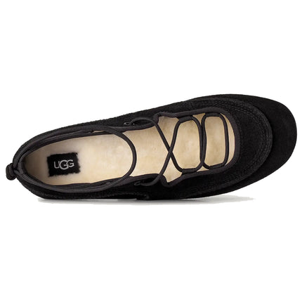 UGG Women's Quill Ballet Sneaker Black