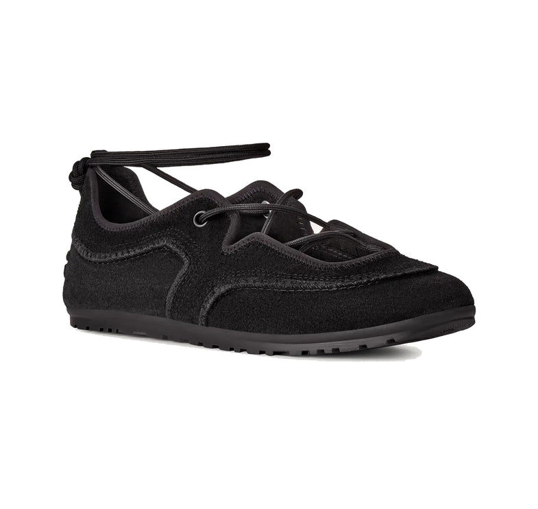 UGG Women's Quill Ballet Sneaker Black