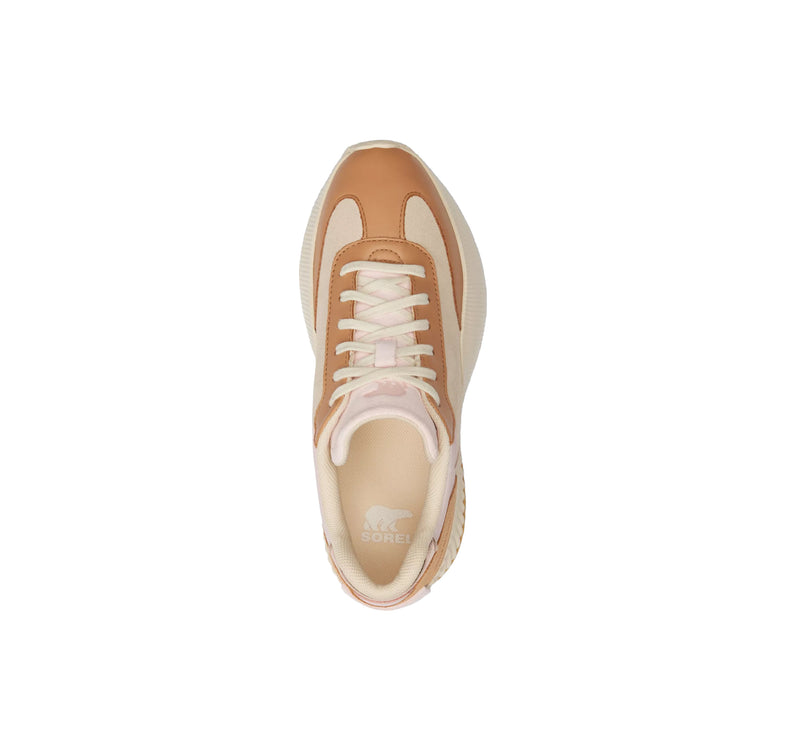 Sorel Women's Ona Blvd Classic Waterproof Sneaker Honest Beige/Whitened Pink