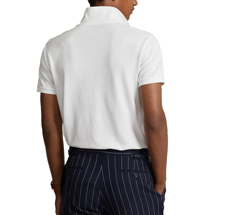 Polo Ralph Lauren Men's Custom Slim Fit Polo Bear Polo Shirt White