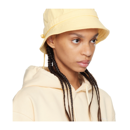 Jacquemus Unisex The Gadjo Bucket Hat Pale Yellow