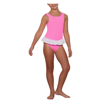 HUNZA G Kids Denise Swim Bubblegum