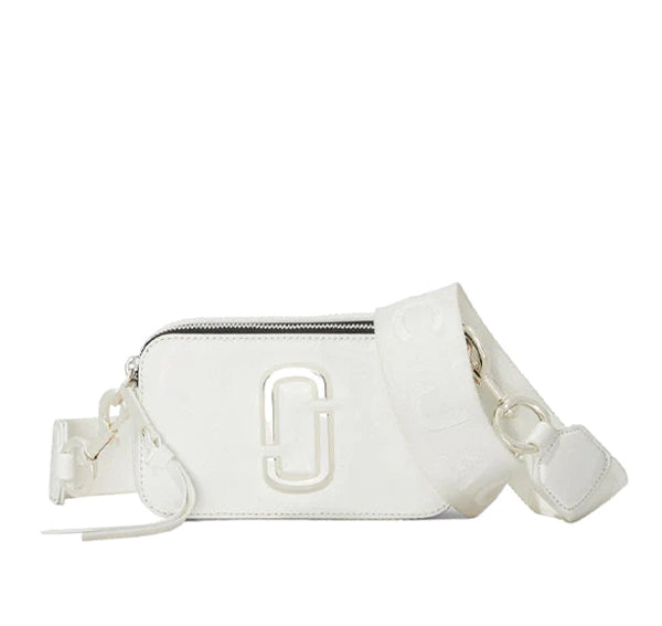 Marc Jacobs Women's The Snapshot Crossbody Bag Full White
