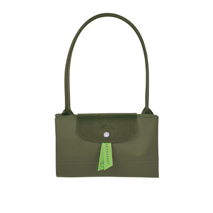 Longchamp Women's Le Pliage Green L Tote Bag Forest