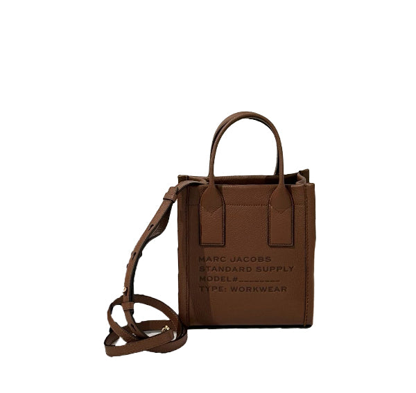 Marc Jacobs Women's Mini Leather Supply Bag Smoked Almond