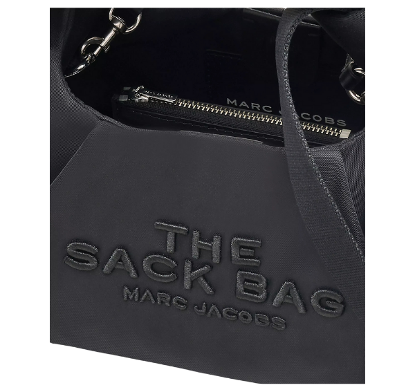 Marc Jacobs Women's The Bow Nylon Mini Sack Bag Black