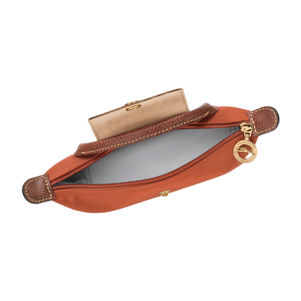 Longchamp Women's Le Pliage Original Pouch with Handle Brick