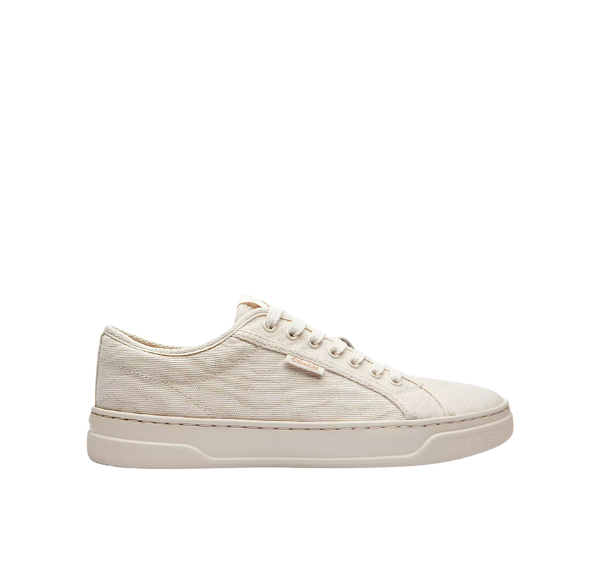 Coach Women's Canvas Sneaker Chalk