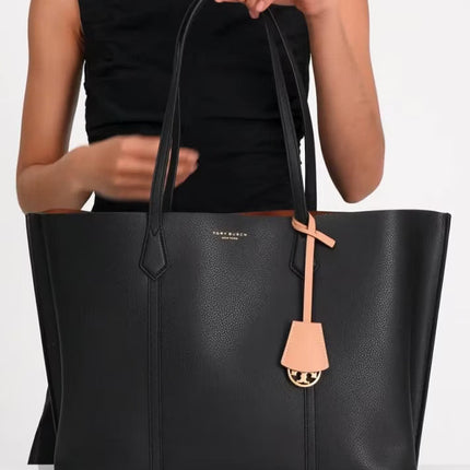 Tory Burch Women's Perry Triple-Compartment Tote NEW IVORY