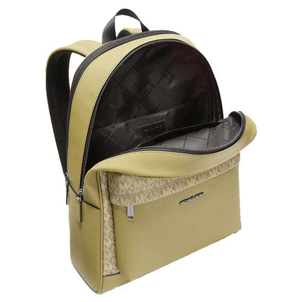 Michael Kors Unisex Pacey Signature Logo Backpack Oregano