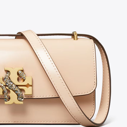 Tory Burch Women's Small Eleanor Rectangular Bag Rose Pink