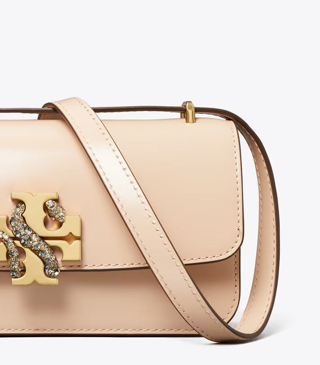 Tory Burch Women's Small Eleanor Rectangular Bag Rose Pink