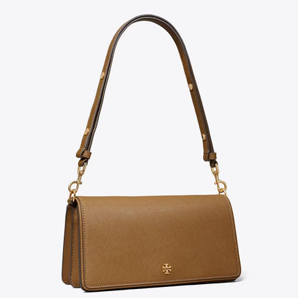 Tory Burch Women's Leather Convertible Crossbody Moose