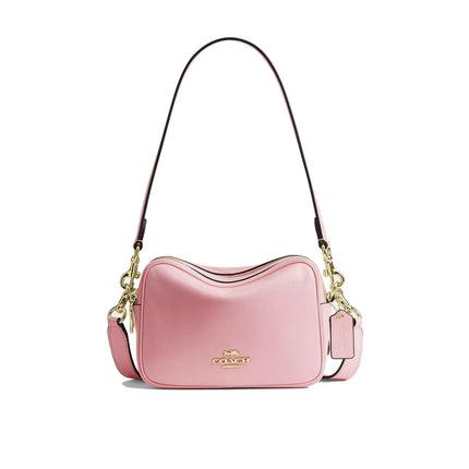Coach Women's Mini Carey Crossbody Bag Gold/Soft Pink