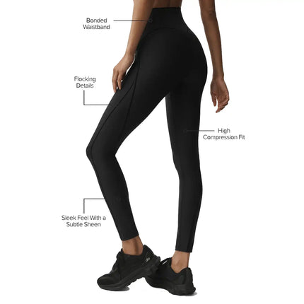 alo Women's Airlift High-Waist Top-Notch Legging Black