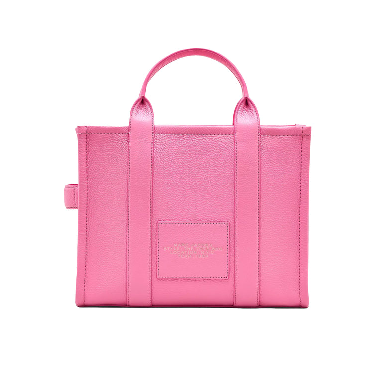 Marc Jacobs Women's The Leather Medium Tote Bag Petal Pink