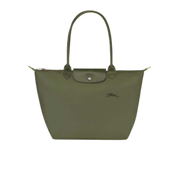 Longchamp Women's Le Pliage Green L Tote Bag Forest