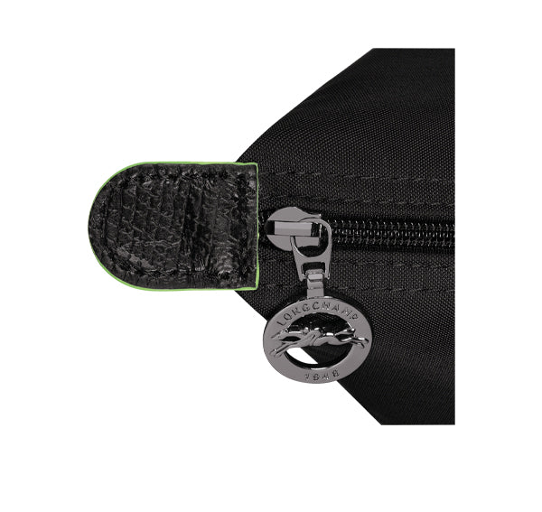 Longchamp Women's Le Pliage Green M Tote Bag Black