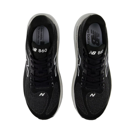 New Balance Men's Fresh Foam X 860v15 Black with White M8607GW