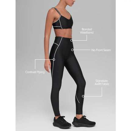 alo Women's Airlift High-Waist Haven Legging Black/White