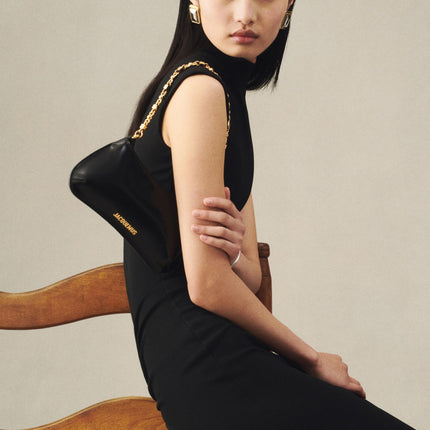 Jacquemus Women's The Small Bisou Chaîne Black