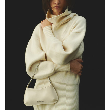 Jacquemus Women's The Small Bisou Chaîne Light Ivory