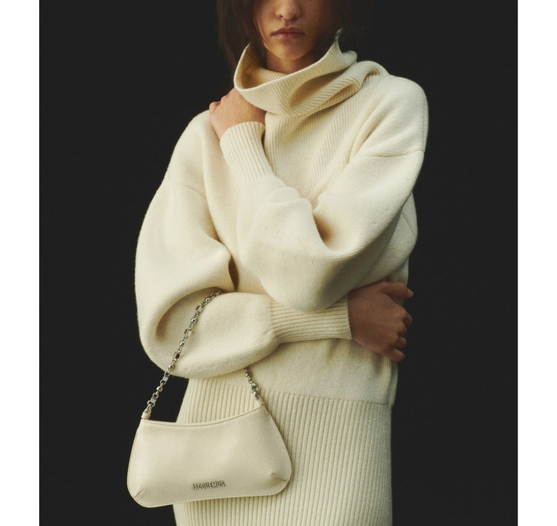 Jacquemus Women's The Small Bisou Chaîne Light Ivory