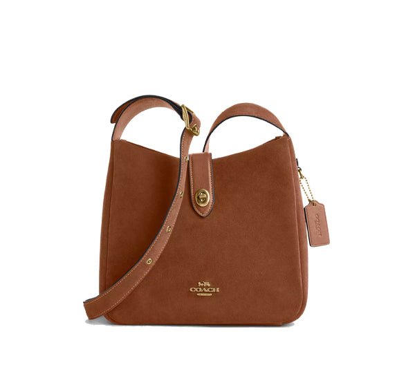 Coach Women's Hadley Convertible Crossbody Bag Gold/Sienna