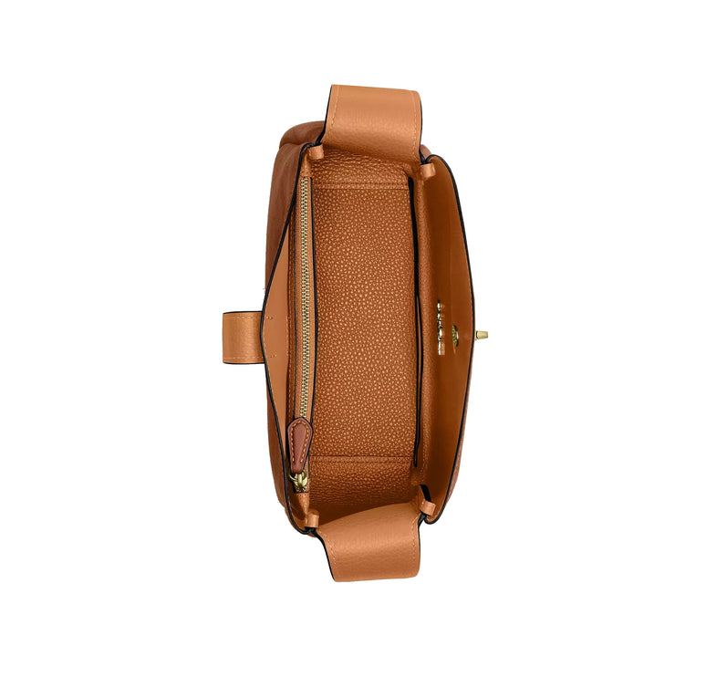 Coach Women's Hadley Convertible Crossbody Bag Gold/Sienna