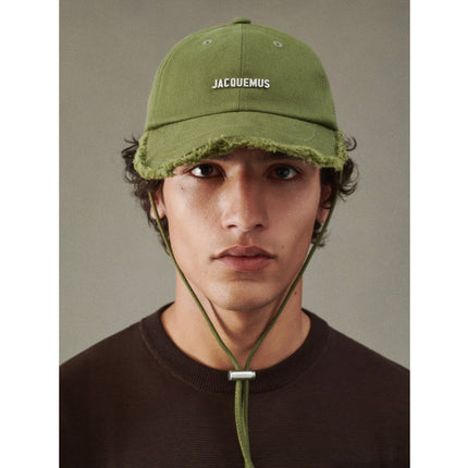 Jacquemus Unisex The Artichaut Cap Khaki