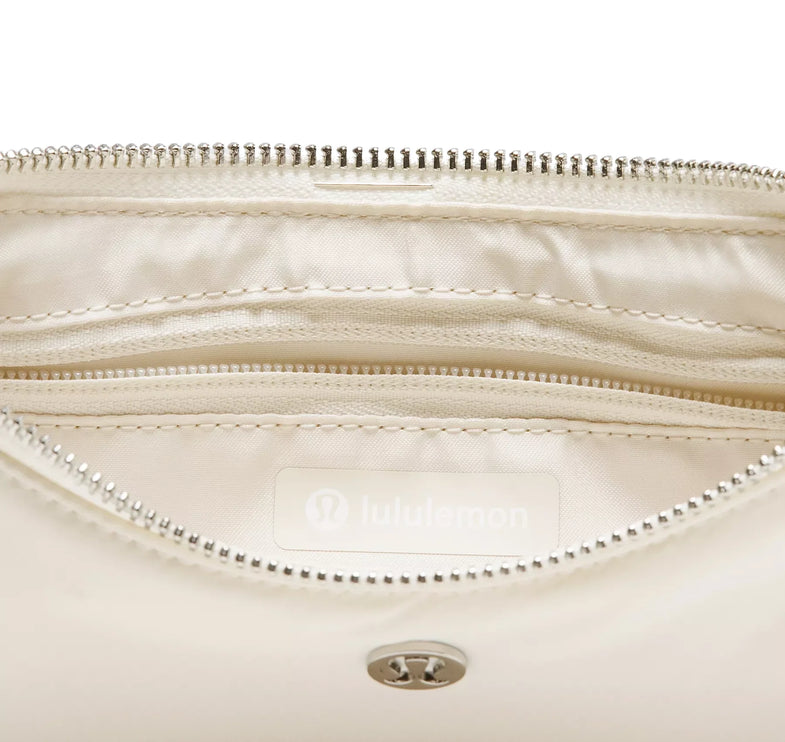 lululemon Unisex City Essentials Mini Shoulder Bag 1L Light Ivory