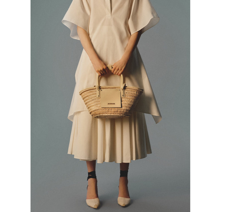 Jacquemus Women's The Small Soli Basket Ivory