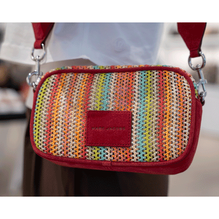 Marc Jacobs Women's Flash Woven Crossbody Bag Multi