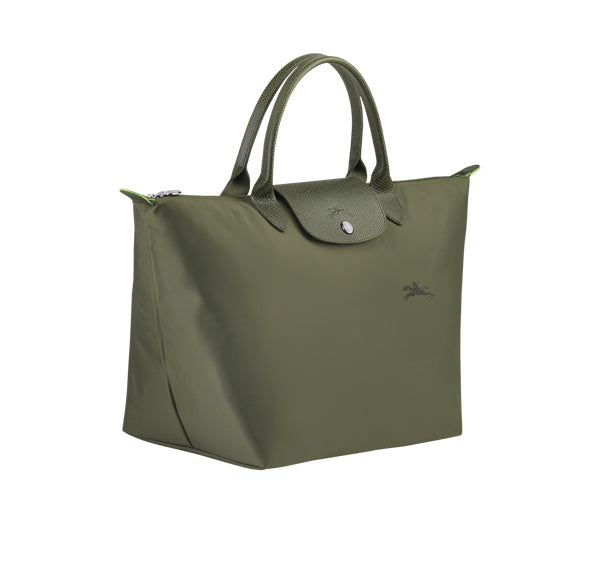 Longchamp Women's Le Pliage Green M Handbag Forest