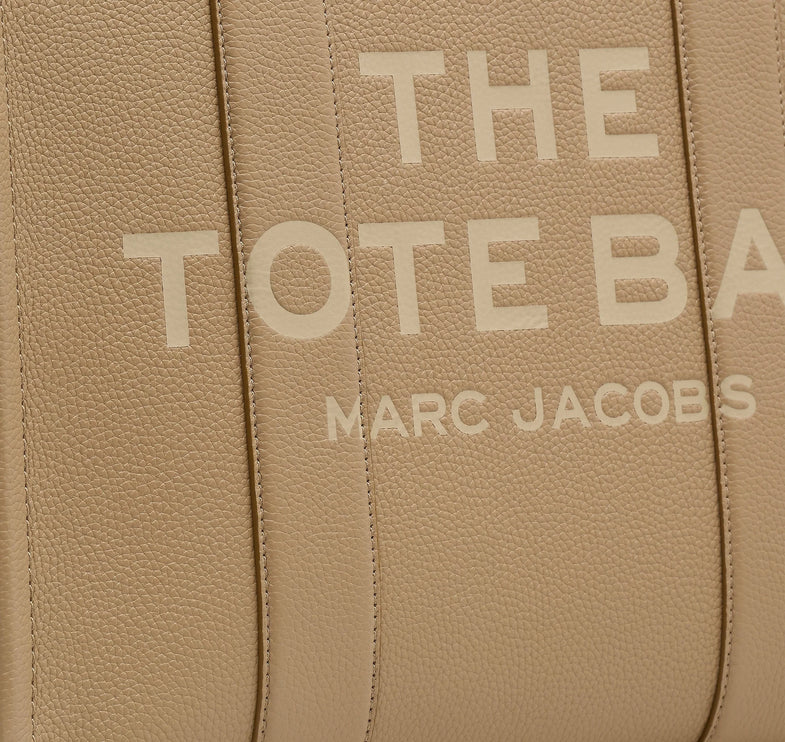 Marc Jacobs Women's The Leather Large Tote Bag Camel