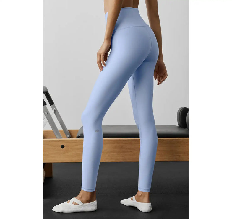 alo Women's 7/8 High-Waist Airlift Legging Light Provence Blue