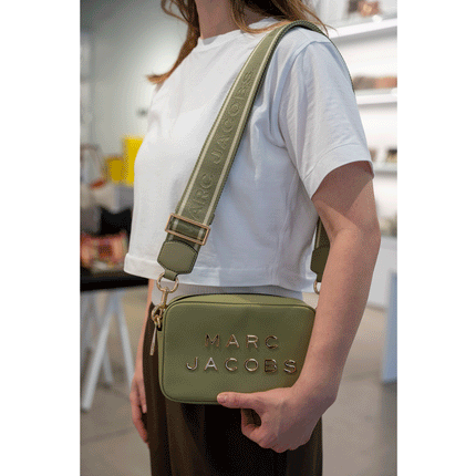 Marc Jacobs Women's Flash Leather Crossbody Bag Green