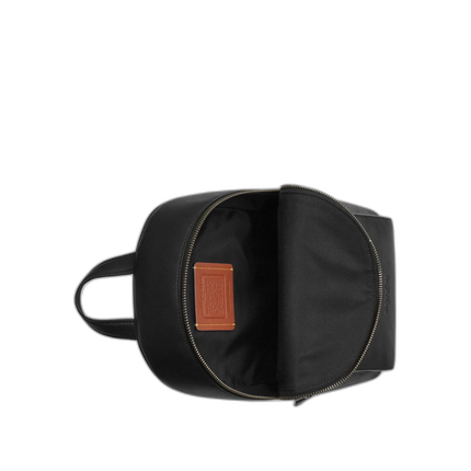 Coach Women's Turnlock Sling Pack In Signature Canvas Gunmetal/Charcoal/Black