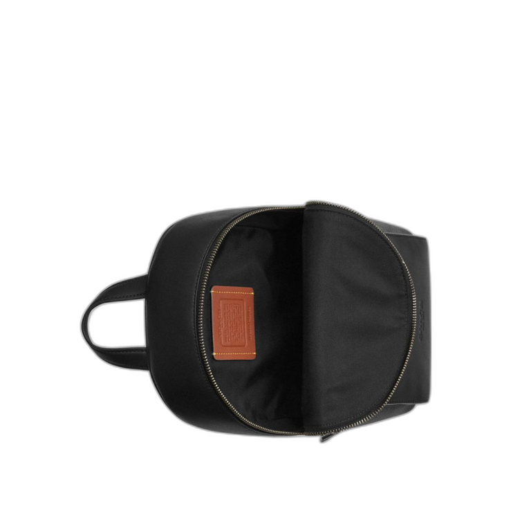 Coach Women's Turnlock Sling Pack In Signature Canvas Gunmetal/Charcoal/Black