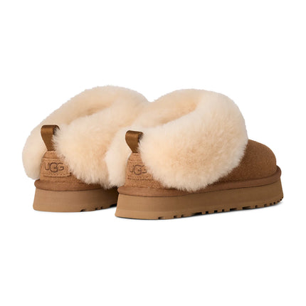 UGG Tazzelle çocuk terliği, kahverengi (chestnut) süet