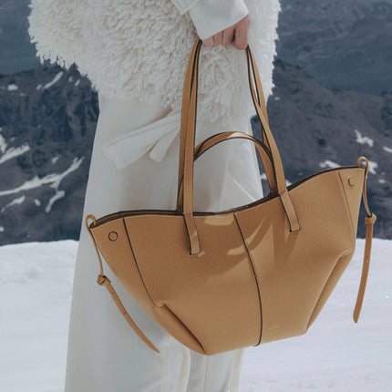 Polène Women's Cyme Mini Edition Textured Ocher