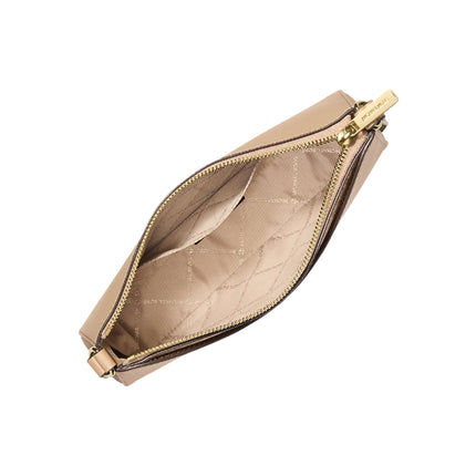 Michael Kors Women's Arden Medium Crossbody Bag Camel