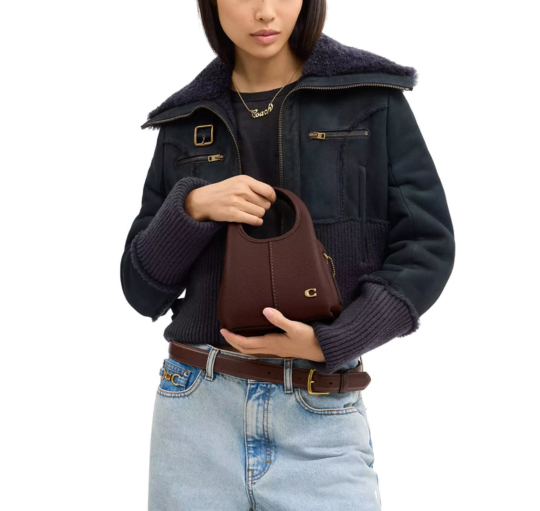 Coach Women's Lana Shoulder Bag 19 Brass/Maple