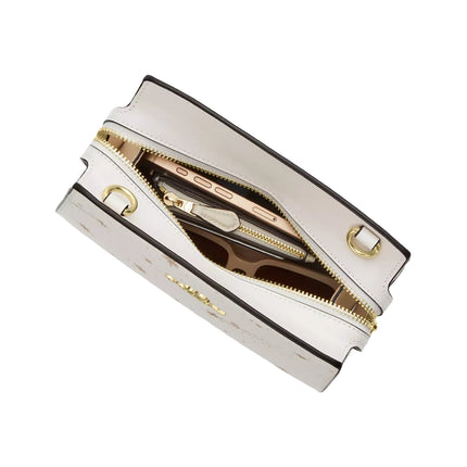 Coach Women's Gia Crossbody Bag With Star Print Gold/Chalk Multi