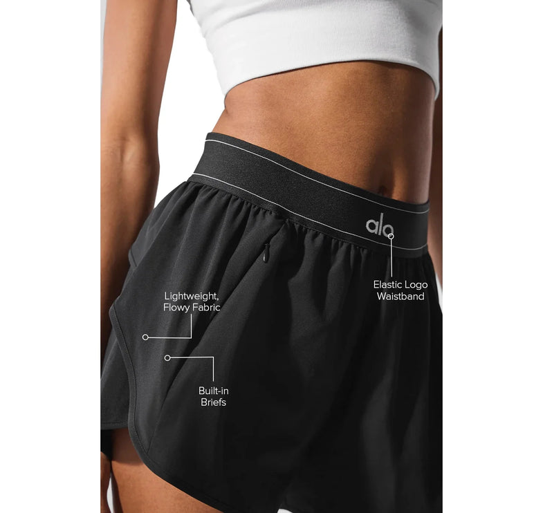 alo Women's Match Point Short Black