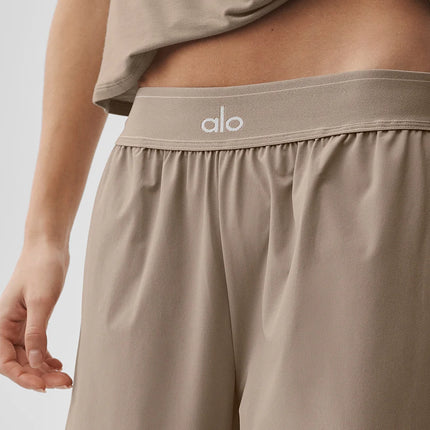 alo Women's Suit Up Trouser (Long) Gravel