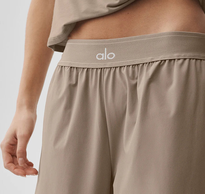 alo Women's Suit Up Trouser (Long) Gravel