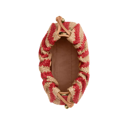 Coach Women's Faye Shoulder Bag Gold/Red/Tan